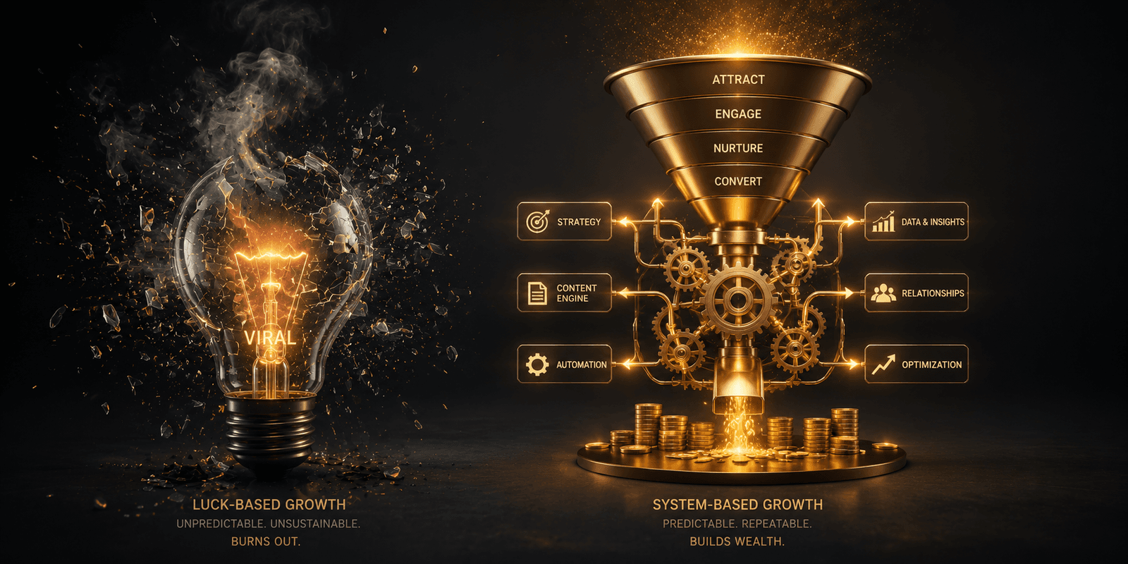 Stop Chasing Viral: Build a Revenue Funnel